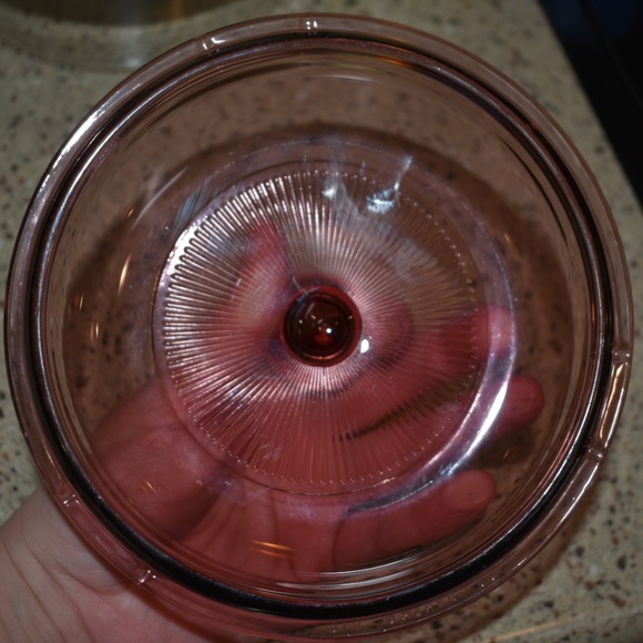 Pyrex Vision Cranberry 33 V1C Lid - Picture 1 of 3